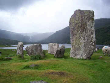 Irischer Steinkreis, megalitisches Medizinrad im keltischen Raum
